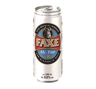 [3248] CERVEZA FAXE ALCOHOL FREE 0.0 LATA 500 ML