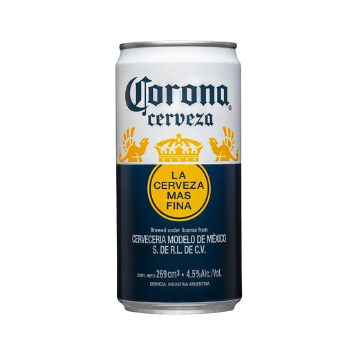 [32485] CERVEZA MEXICANA CORONA LATA 269 ML
