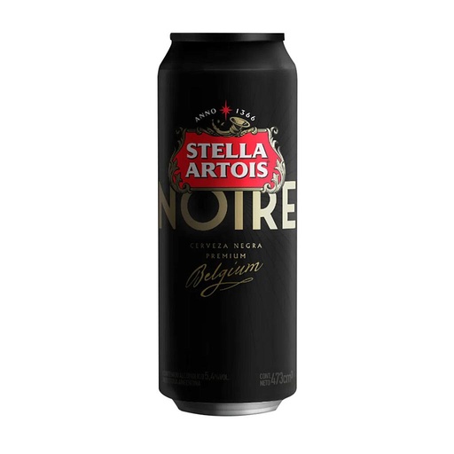 [4726] CERVEZA STELLA ARTOIS NOIRE LATA 473 ML