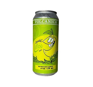 [4290] CERVEZA VOLCANICA LATA LEMON 473 ML