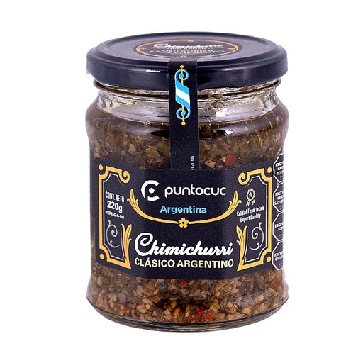 [33311] CHIMICHURRI CLASICO PUNTOCUC 220 GRAMOS