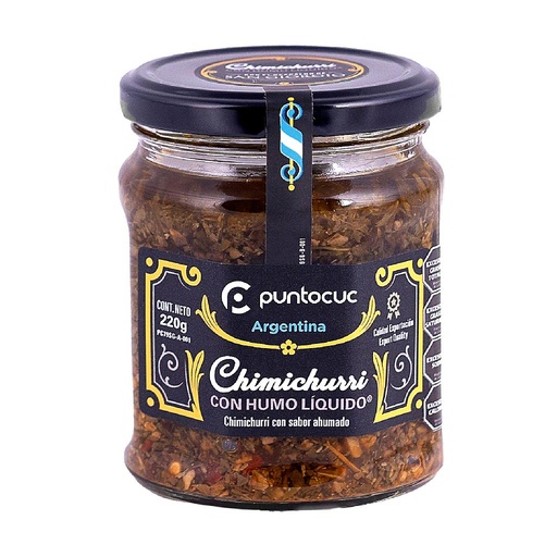 [33313] CHIMICHURRI CON HUMO LIQUIDO PUNTOCUC 190 GRAMOS
