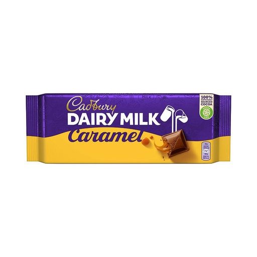 [32341] CHOCOLATE CADBURY DAIRY MILK CARAMELO 180 GRAMOS