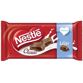 [783] CHOCOLATE NESTLE CLASSIC LECHE 90 GRAMOS          