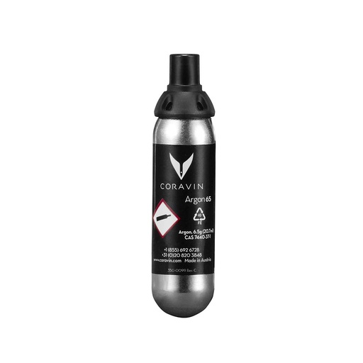[31403] CORAVIN CAPSULA ARGON 65 1 UNIDAD