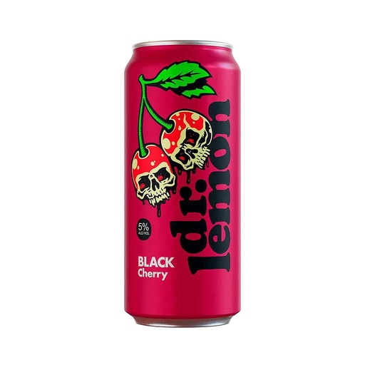 [15500] DR. LEMON BLACK CHERRY HALLOWEEN ED. LIMITADA 473 ML