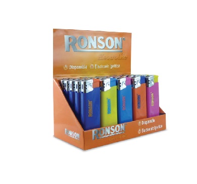 [588] ENCENDEDOR RONSON MAXI COLOURLITE ELECTRONICO     