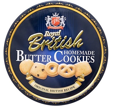 [4434] GALLETAS BRITISH BUTTER COOKIES 114 GRAMOS