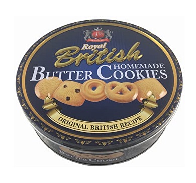 [90334] GALLETAS BRITISH BUTTER COOKIES 454 GRAMOS