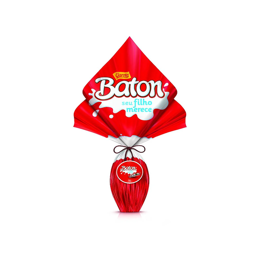 [4630] HUEVO DE PASCUA GAROTO BATÓN Nº15 186 GRAMOS