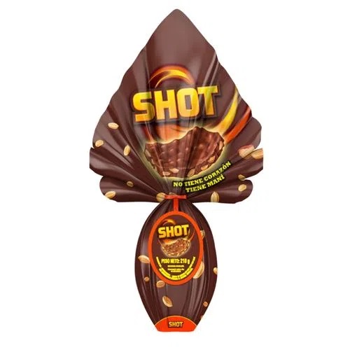 [4570] HUEVO DE PASCUA SHOT 210 GRAMOS                   