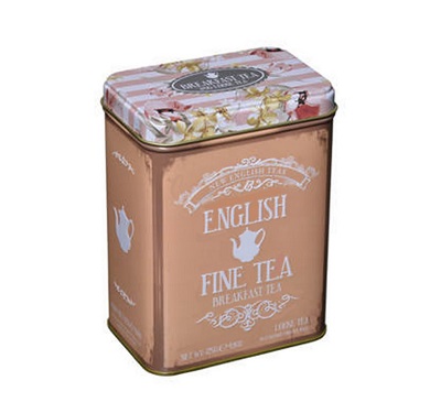 [1617] LATA DE TE NEW ENGLISH BREAKFAST HEBRAS 125 GRAMOS