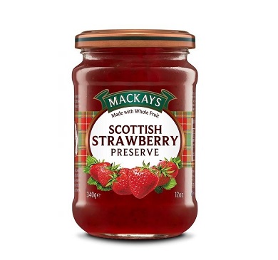 [688] MERMELADA MACKAYS FRUTILLA 340 GRAMOS