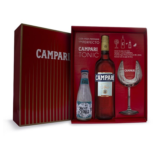 [30379] PACK CAMPARI TONIC CON COPA