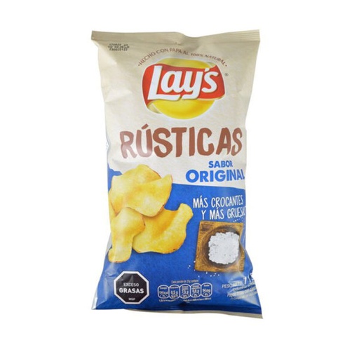 [30907] PAPAS LAYS RUSTICAS 115 GRAMOS