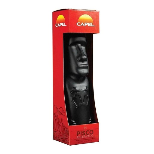 [3092] PISCO CAPEL MOAI RESERVADO 40 GRADOS 1 LITRO