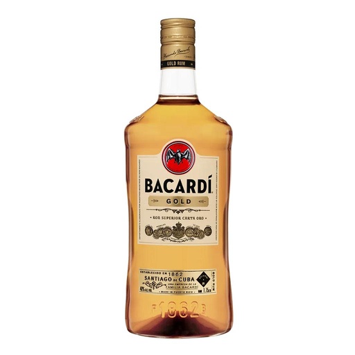 [3086] RON BACARDI CARTA ORO GALON 1,750 ML