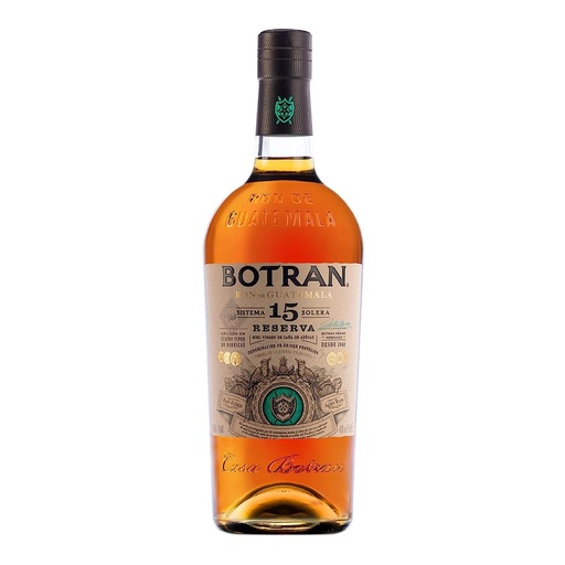 [4554] RON BOTRAN RESERVA 15 AÑOS 750 ML