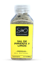 [30967] SAL GOURMET SHIO PIMIENTA Y LIMON 200 GRAMOS