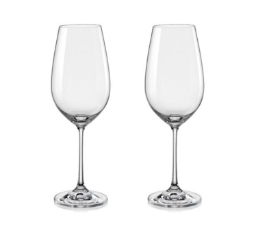 [1275] SET COPAS BOHEMIA VIOLA 450 ML X 2 UNIDADES