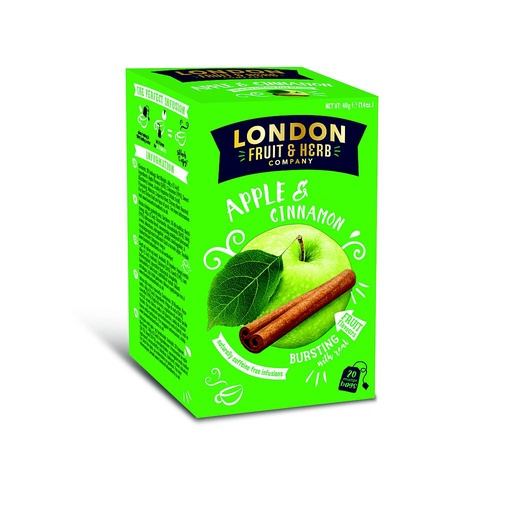 [31497] TE LONDON FRUIT & HERB MANZANA Y CANELA 20 SOBRES