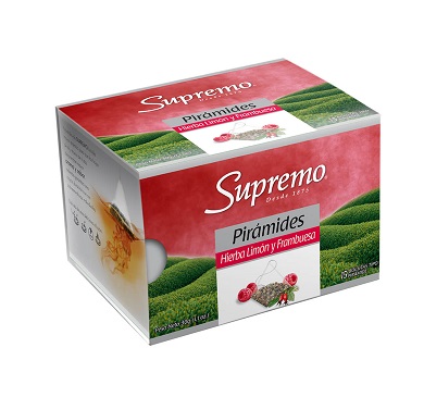 [12320] TE SUPREMO 15 BOLSITAS LIMON Y FRAMBUESA          
