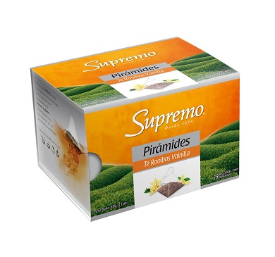 [12321] TE SUPREMO 15 BOLSITAS ROOIBOS Y VAINILLA         