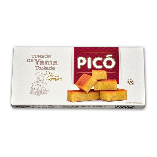 [32436] TURRON PICO YEMA TOSTADA 200 GRAMOS