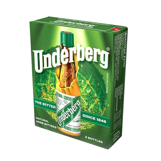 [3369] UNDERBERG X 3 UNIDADES 20 ML