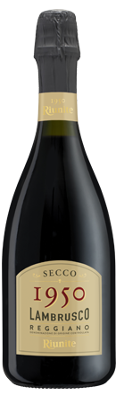 [32055] VINO 1950 RIUNITE LAMBRUSCO REGGIANO SECCO 750 ML