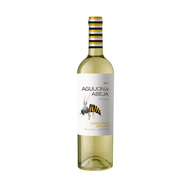 [3235] VINO AGUIJON DE ABEJA CHARDONNAY SEMILLON RIO NEGRO 750 ML