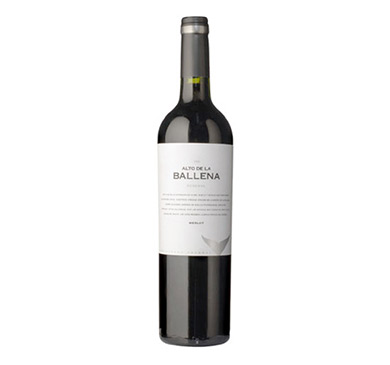 [2558] VINO ALTO DE LA BALLENA MERLOT RESERVA 750 ML