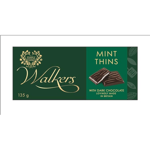 [30898] BOMBONERA WALKERS AFTER DINNER MINT CREAM THINS 135 GRAMOS