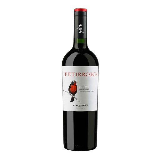 [3483] VINO BISQUERTT PETIRROJO CARMENERE 750 ML