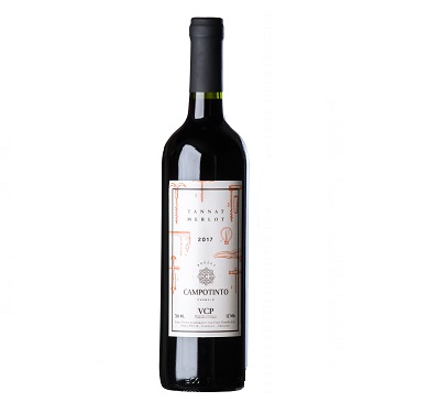 [1005] VINO CAMPOTINTO BLEND TANNAT MERLOT 750 ML