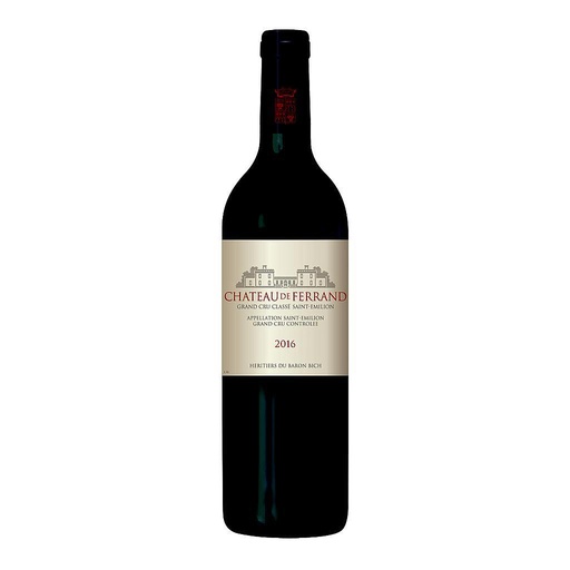 [4690] VINO CHATEAU DE FERRAND GRAND CRU 2016 750 ML