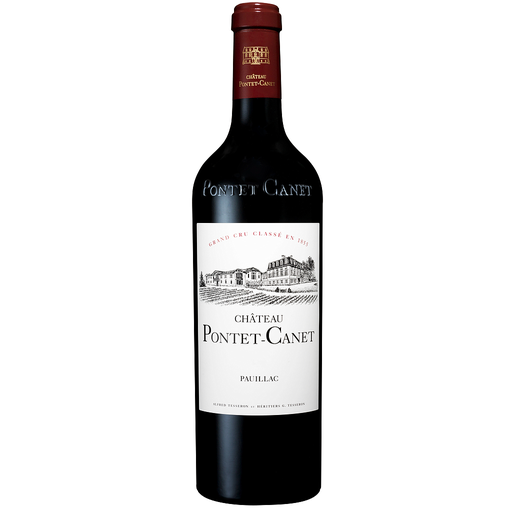 [2138] VINO CHATEAU PONTET-CANET  PAUILLAC AOC ROUGE 2019 750 ML