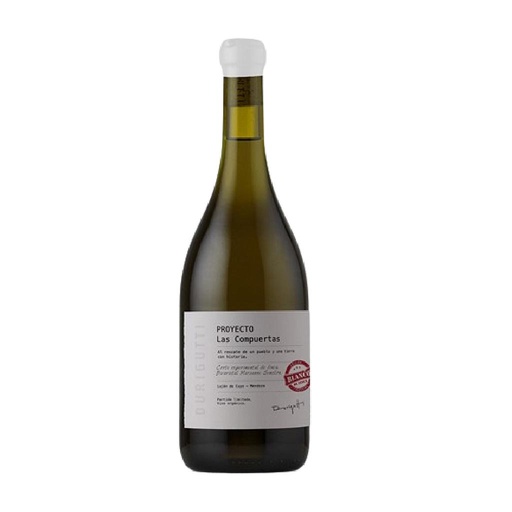 [33927] VINO DURIGUTTI PROYECTO LAS COMPUERTAS BLANCO 750 ML