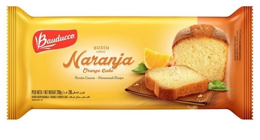 [1921] BUDIN BAUDUCCO NARANJA 200 GRAMOS                 