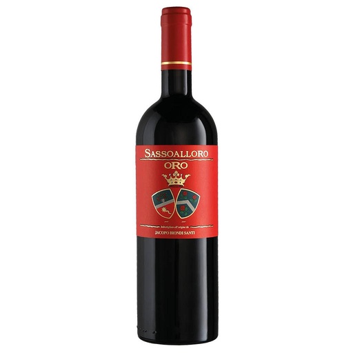 [32710] VINO JACOPO BIONDI SANTI SASSOALLORO ORO 2020 750 ML