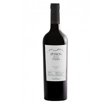 [4425] VINO PASSION DE LOS ANDES MALBEC 750 ML