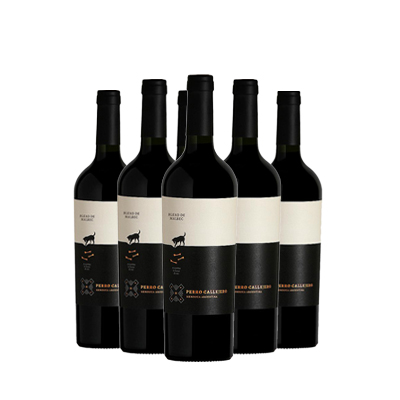 [33191] VINO PERRO CALLEJERO BLEND DE MALBEC 750 ML 6x4