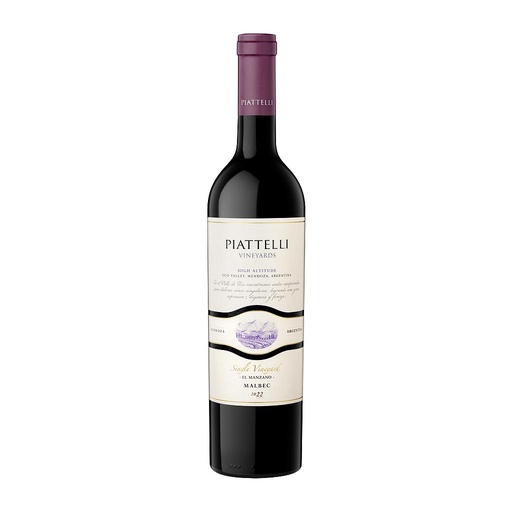 [35256] VINO PIATTELLI SINGLE VINEYARD MALBEC MENDOZA 750 ML
