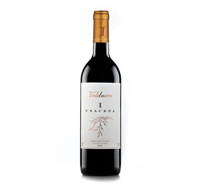 [4429] VINO VALDUERO UNA CEPA 2016 750 ML
