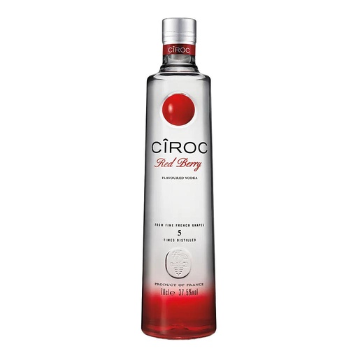 [3366] VODKA CIROC RED BERRY 750 ML