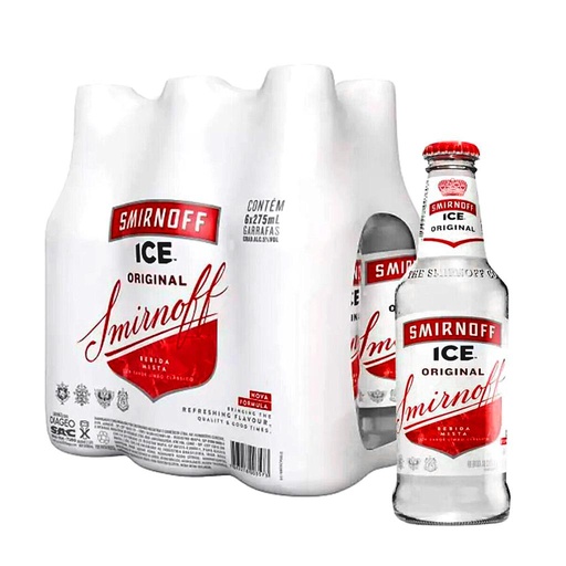 [32740] VODKA SMIRNOFF ICE 275 ML 6X5