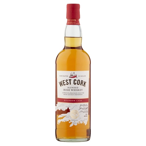 [30794] WHISKEY IRLANDES WEST CORK CASK 700 ML