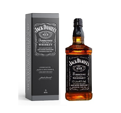 [3380] WHISKY AMERICANO JACK DANIEL'S LATA 1 LITRO