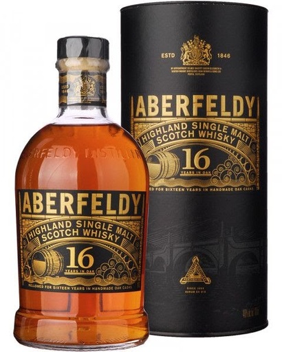 [4281] WHISKY DE MALTA ESCOCES ABERFELDY 16 AÑOS 750 ML