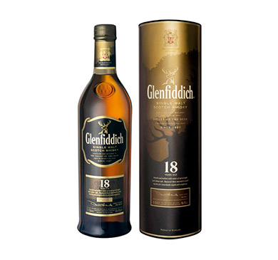 [1078] WHISKY DE MALTA ESCOCES GLENFIDDICH 18 AÑOS 750 ML